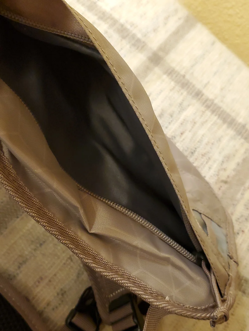 Ozark Trail Two-Tone Backpack in Brown and Gray